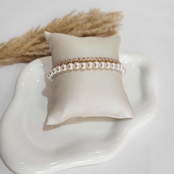 Pulseira  perolada