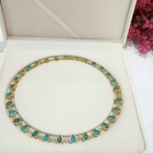 Chocker gota pedra fusion