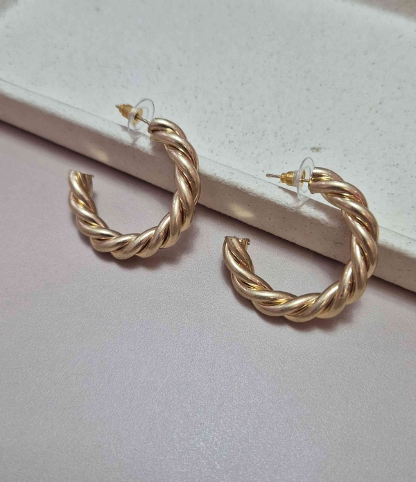Argola Gold de Aço