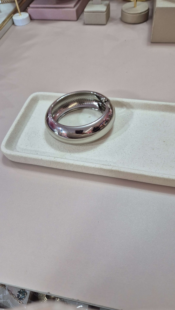 Bracelete Prata Liso - Image 2