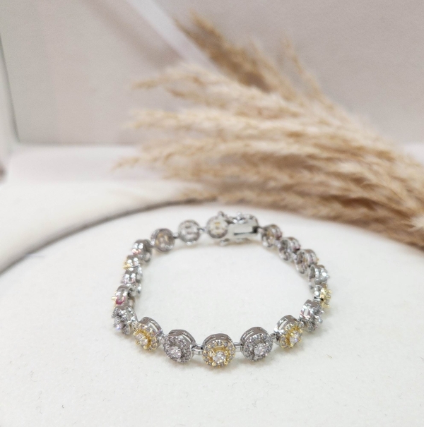 Pulseira Pedraria inspiração dois banhos